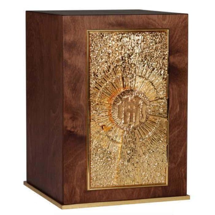 大型木制圣体龛，带展示设计 Catholic religious art