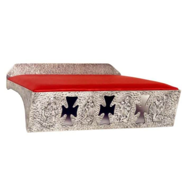 青铜读经架，长40x深30x高11厘米 Catholic religious art