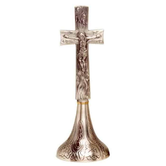 礼仪祭台十字架，高37厘米 Catholic religious art