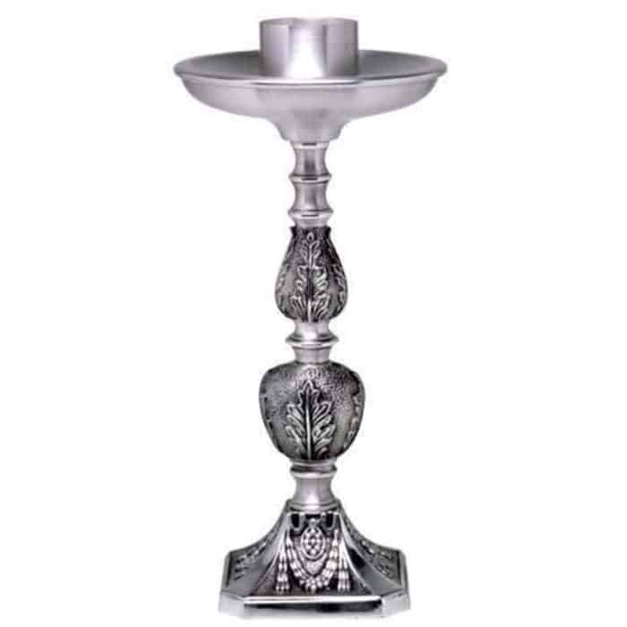 金属烛台，高26厘米 Catholic religious art