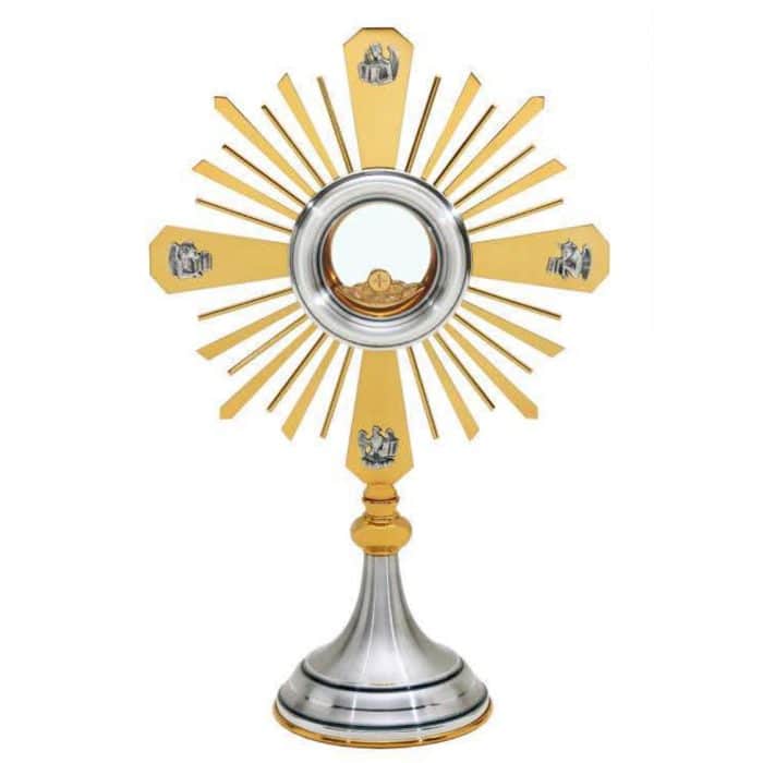 小型圣体光，高47厘米，直径31厘米 Catholic religious art