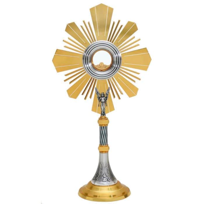 大型圣体光，高71厘米，直径36厘米 Catholic religious art