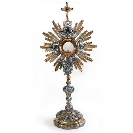 巴洛克圣体光，2022年款，配74毫米圣体托和宝石