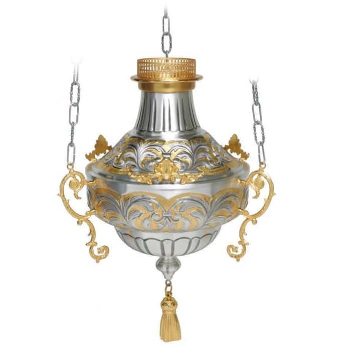 雕刻灯，直径20厘米 Catholic religious art