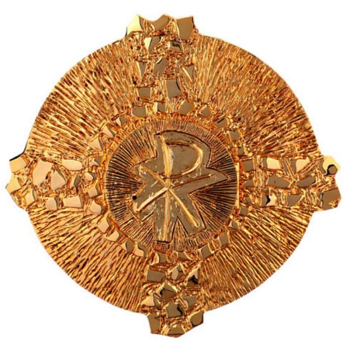 壁挂圣体龛，直径64厘米，内盒27x27x27厘米 Catholic religious art