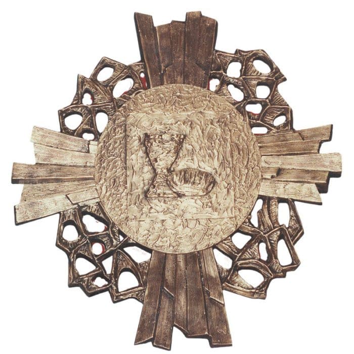 壁挂圣体龛，76x76厘米，内盒25x22x22厘米 Catholic religious art