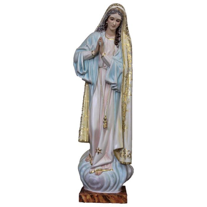 葡萄牙木雕-法蒂玛圣母木雕 - 葡萄牙制作 Catholic religious art