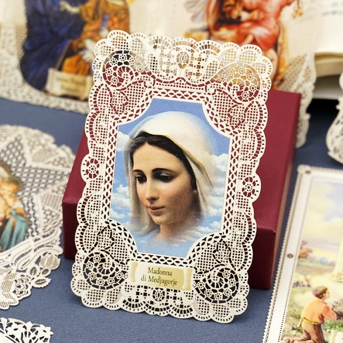 墨主歌耶圣母 (Our Lady of Guadalupe)-7x11cm Catholic religious art