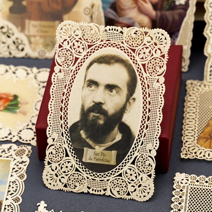 圣庇护神父 (St. Pius X)-7x11cm Catholic religious art