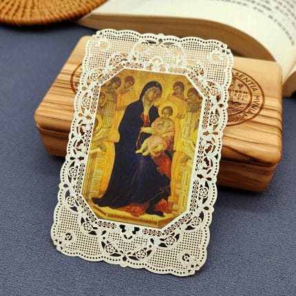 圣母抱耶稣 (Madonna with Child)-7x11cm