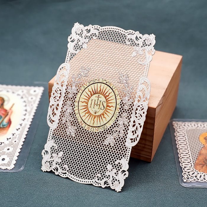 圣体 (The Holy Eucharist)-7x11cm Catholic religious art