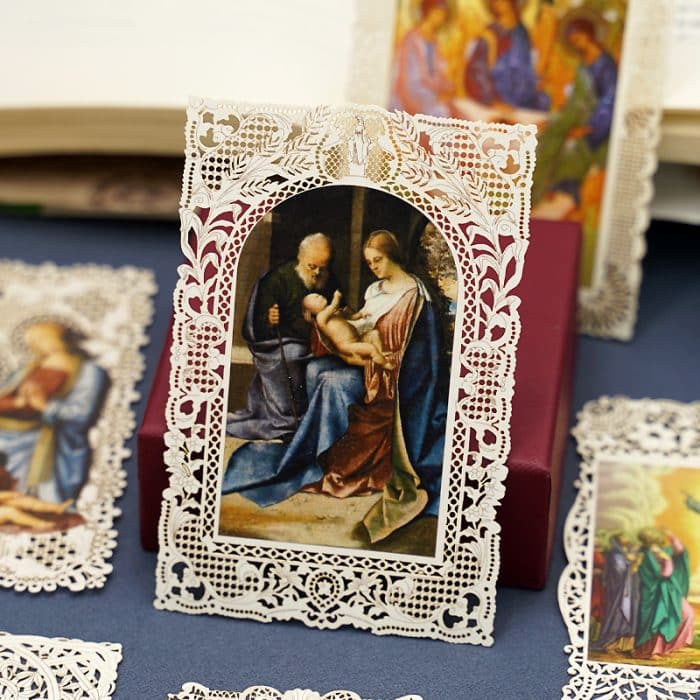 圣家 (The Holy Family)-7x11cm Catholic religious art