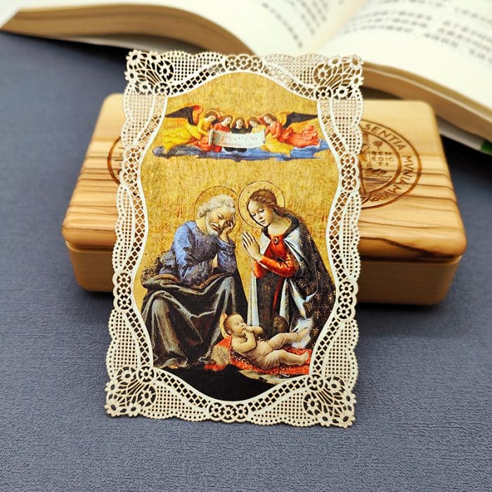 圣诞 (Nativity)-7x11cm Catholic religious art