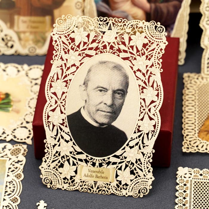 阿道夫·巴贝里斯 (Adolf Baberis)-7x11cm Catholic religious art