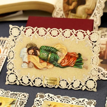 睡梦中的若瑟 (Saint Joseph Sleeping)-7x11cm