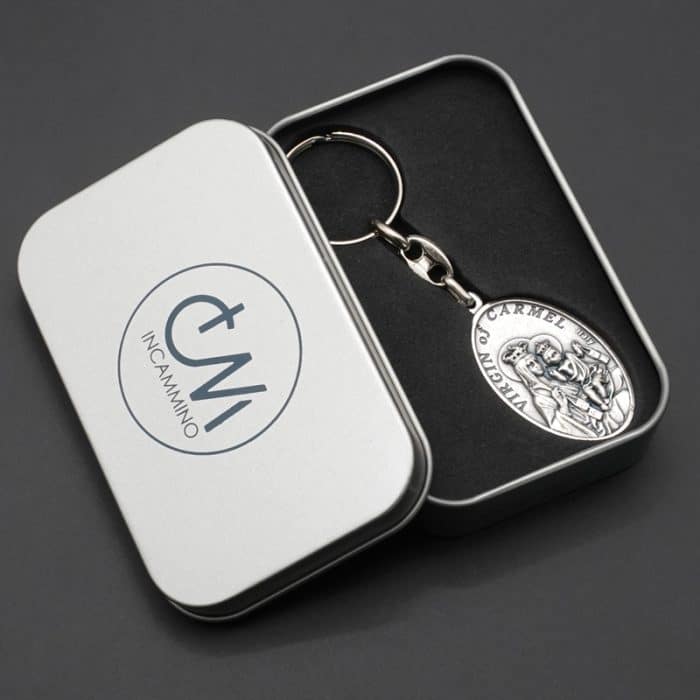 钥匙扣-加尔默罗+圣心 Catholic religious art