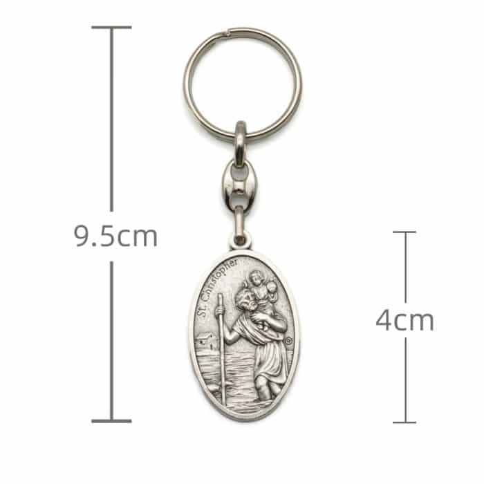 钥匙扣-基多福+总领天使 Catholic religious art