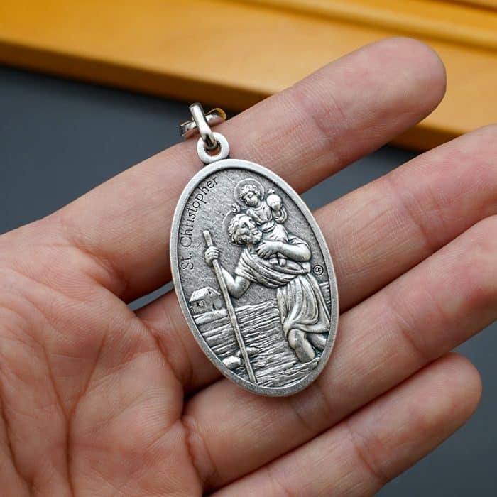 钥匙扣-基多福+总领天使 Catholic religious art