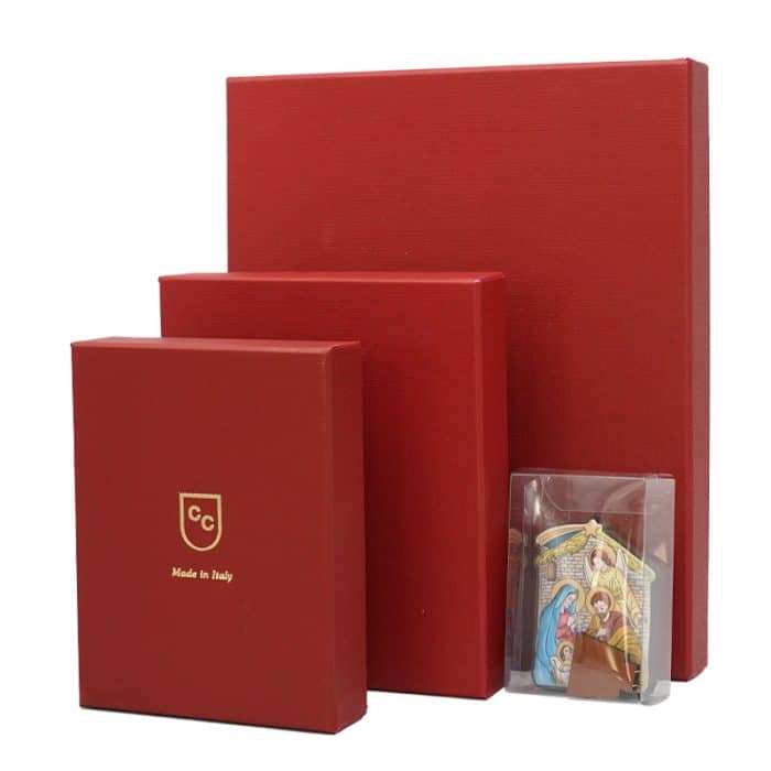 圣诞天使浮雕摆台-16.3x21.6cm Catholic religious art