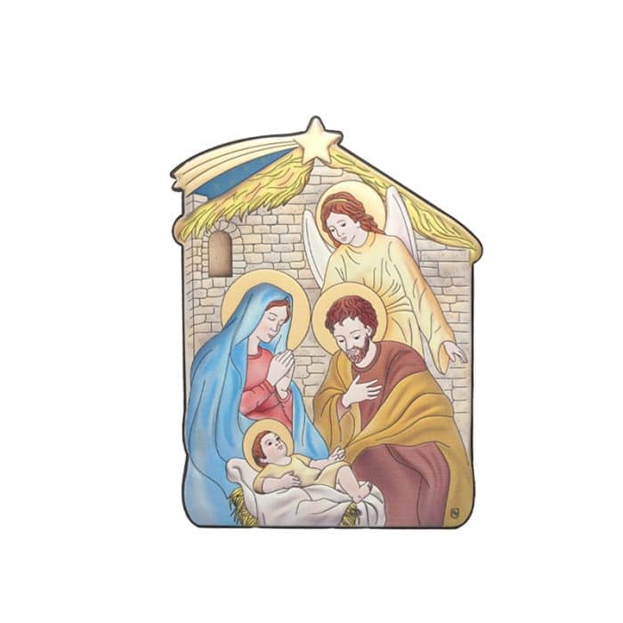 圣诞天使浮雕摆台-10x14cm Catholic religious art