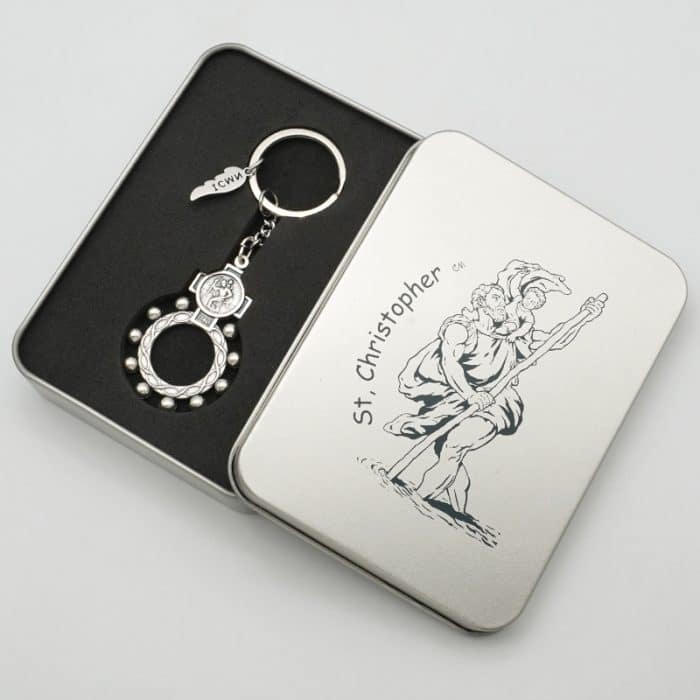 钥匙扣-指环念珠-法蒂玛-基多福 Catholic religious art