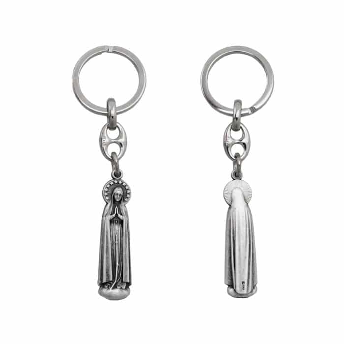 钥匙扣-法蒂玛圣母-9cm Catholic religious art