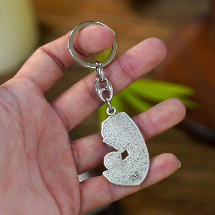 钥匙扣-圣母抱子-9cm Catholic religious art