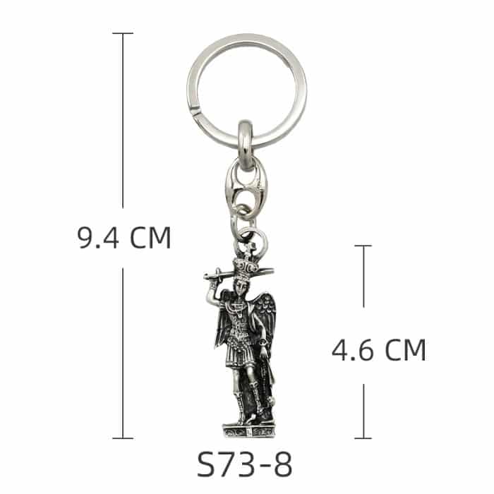 钥匙扣-圣弥额耳-10cm Catholic religious art