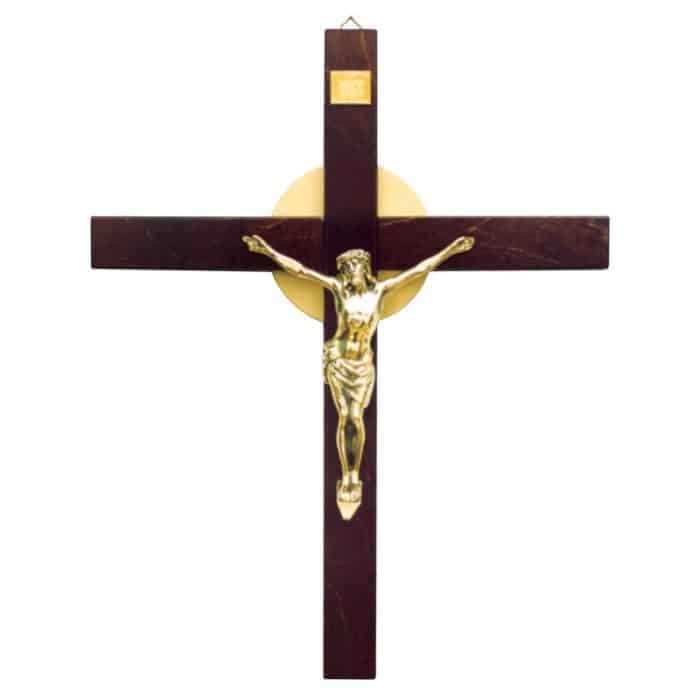 带基督像的木制十字架 Catholic religious art