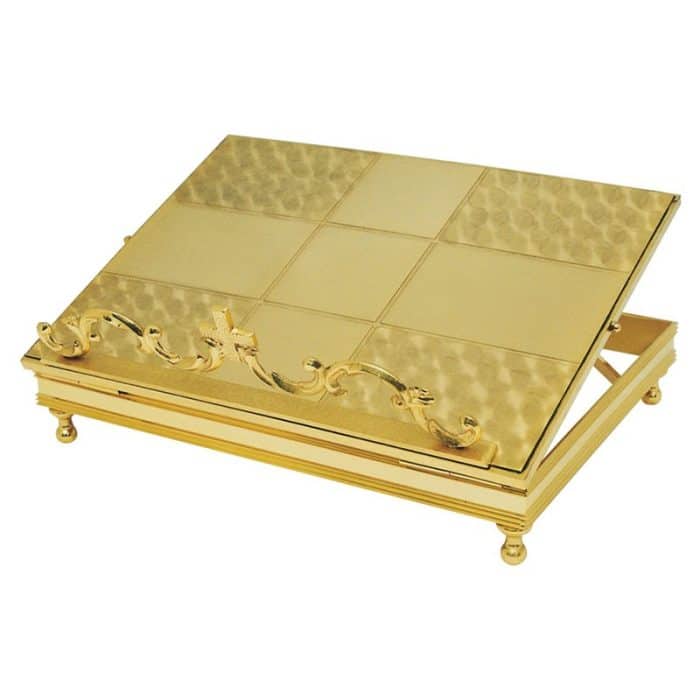 可调节金色读经架 - 34 x 27厘米 Catholic religious art