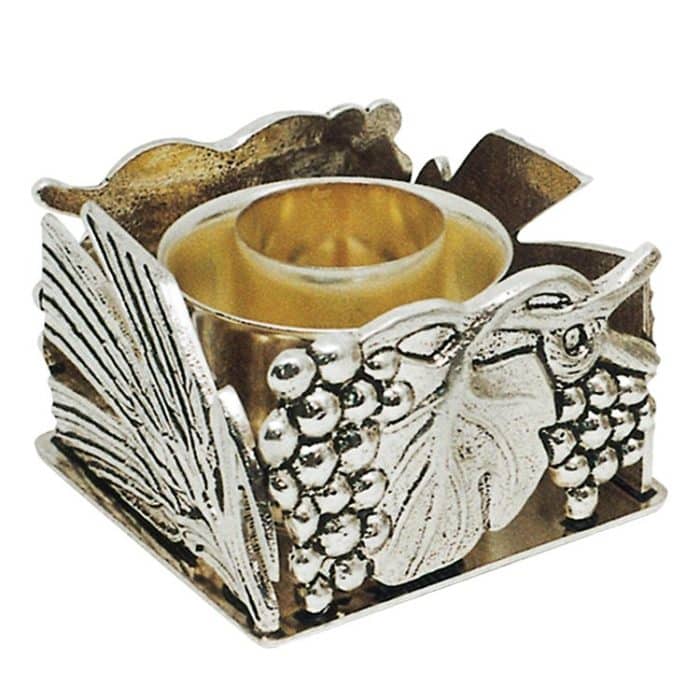 葡萄与麦穗主题方形烛台 Catholic religious art