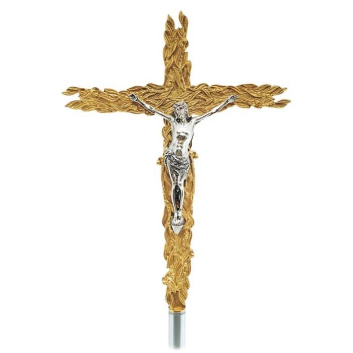 橄榄树主题十字架-32x42cm Catholic religious art