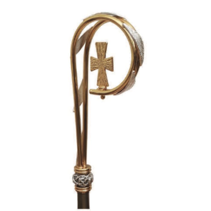 带双面十字架的牧杖 Catholic religious art