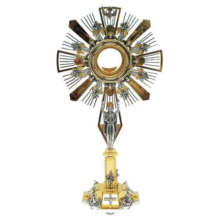 福音书作者主题圣体光 - 小型圣龛 - 高50/60/70/80厘米，圣龛直径9.5厘米