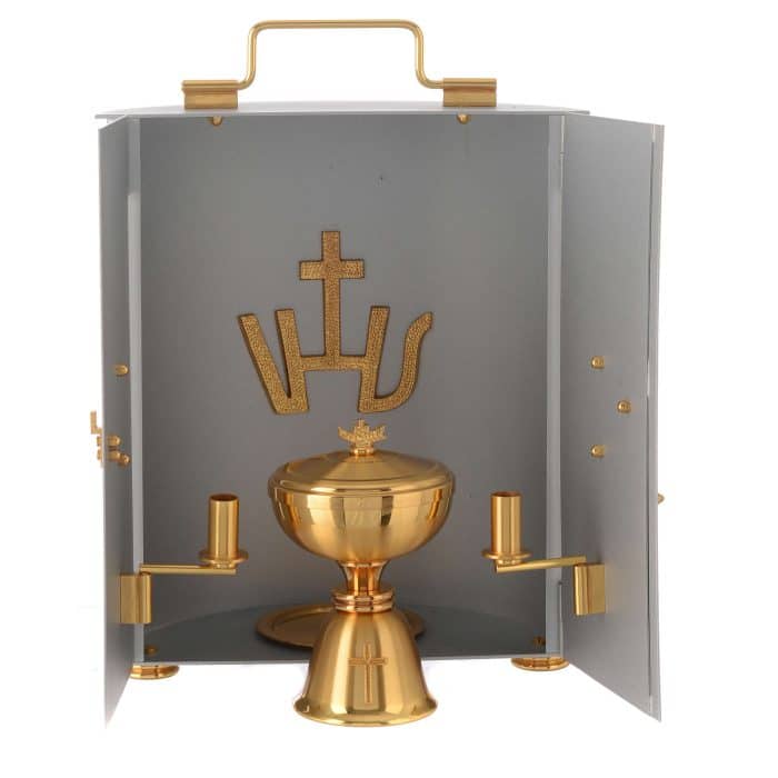 便携式圣体龛带圣体盒 Catholic religious art