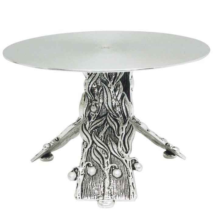 银色橄榄树主题圣体光底座 Catholic religious art