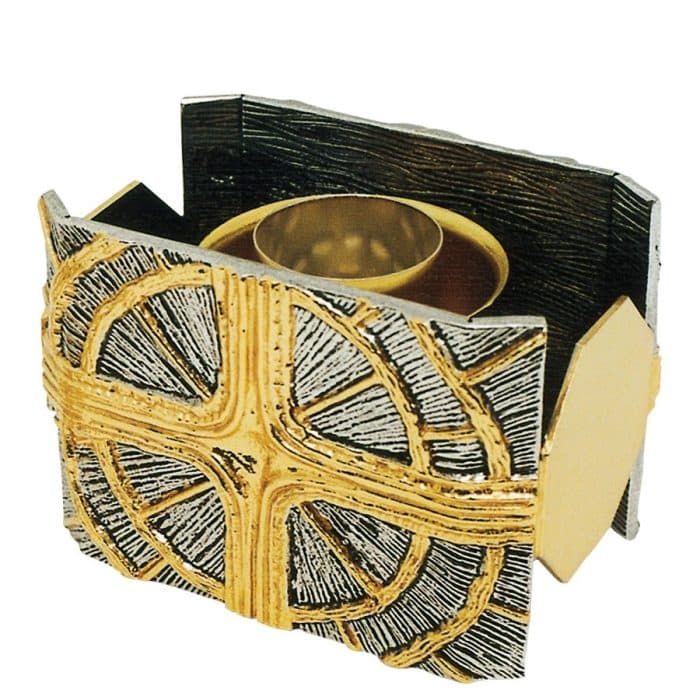 矩形十字架烛台 Catholic religious art