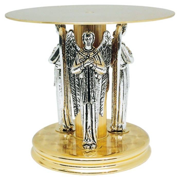 带敬拜天使的圣体光底座 Catholic religious art