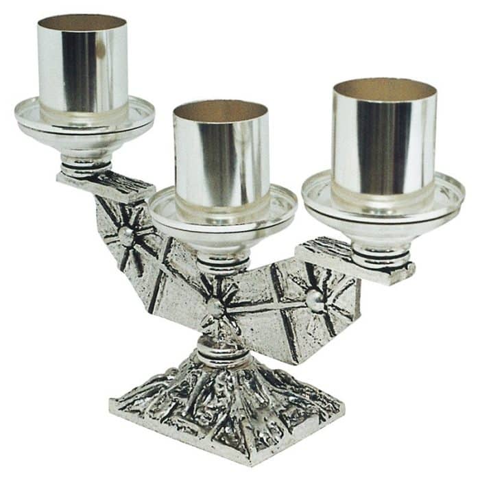 简约风格三支枝状烛台 Catholic religious art