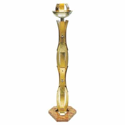 双色落地灯 - 灯杆高110厘米