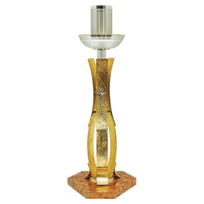 带波形支架的烛台底座 Catholic religious art