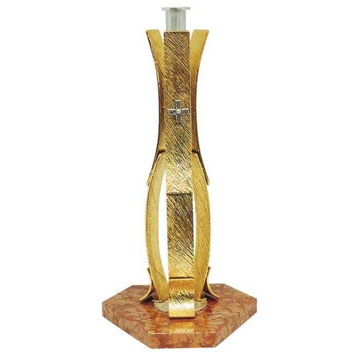 带波形支架的十字架支架 Catholic religious art