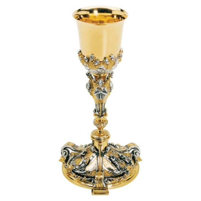 天使报喜主题圣爵 - 高28厘米 Catholic religious art