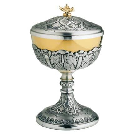 装饰主题圣体盒 - 高20厘米，杯直径12厘米