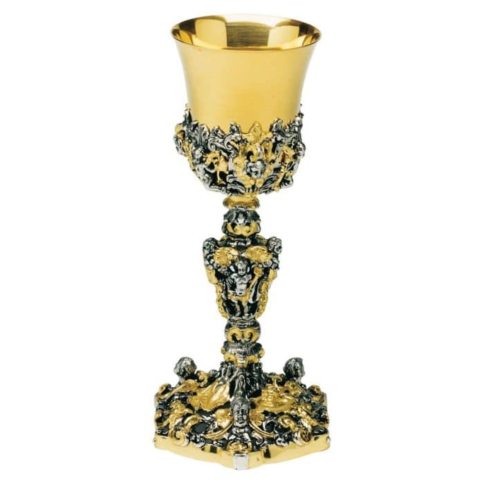 镂空苦像主题圣爵 - 高24厘米 Catholic religious art