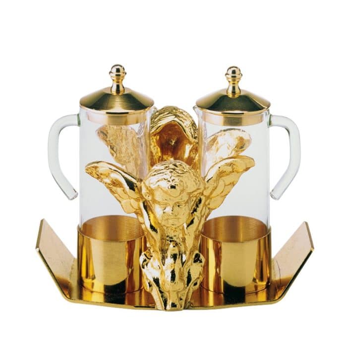 带天使的酒水壶 Catholic religious art