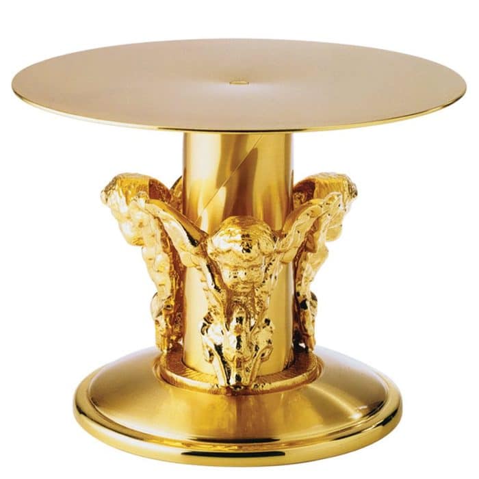 带敬拜小天使的圣体光底座 Catholic religious art