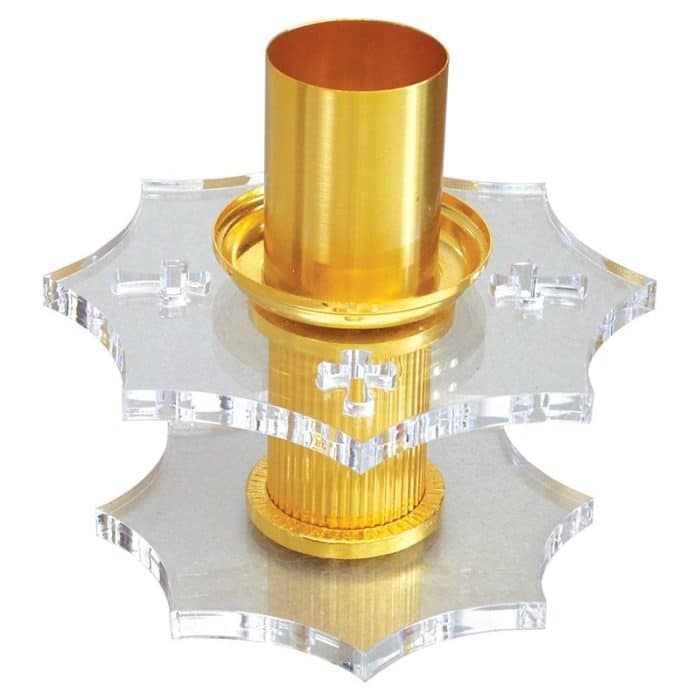 有机玻璃烛台 Catholic religious art