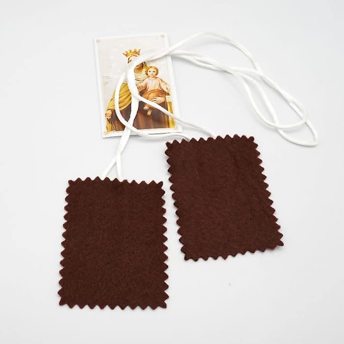 加尔默罗圣母圣带-带包装-卡片-7.5x6cm Catholic religious art