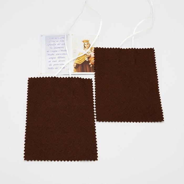 加尔默罗圣母圣带-带包装-卡片-12x9cm Catholic religious art
